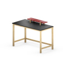 ND-DES3 Nadstawka na biurko w wielu rozmiarach na drewnianych nóżkach,. Kolory i drewnopodobne dekory do wyboru