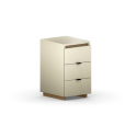 KON-DES2 kontenerek pod biurko/szafka nocna z trzema szufladami w wielu kolorach, drewnopodobnych dekorach, ze sklejki i forniru