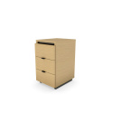 KON-DES2 kontenerek pod biurko/szafka nocna z trzema szufladami w wielu kolorach, drewnopodobnych dekorach, ze sklejki i forniru